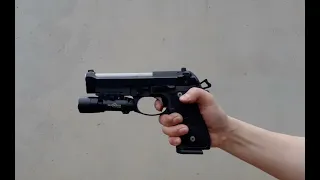 LTT Elite Beretta 92G shooting