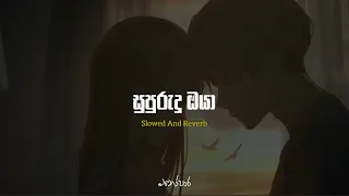 Supurudu Oya ( සුපුරුදු ඔයා ) - Slowed And Reverb | Manopara Music