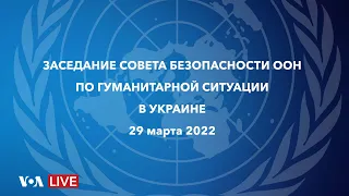 Live: заседание Совета Безопасности ООН по ситуации в Украине