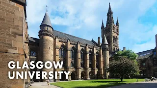 GLASGOW UNIVERSITY tour – HOGWARTS in real life | Glasgow walking tour | Harry Potter locations | 4K