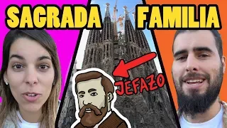 La SAGRADA FAMILIA de BARCELONA por DENTRO