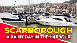 SCARBOROUGH | A walk from Scarborough Harbour to the Lighthouse on a rainy morning!