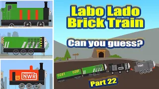 P. 22 Can You Guess, Who This Is?  Labo Brick Train Build Game, Thomas and Friends
