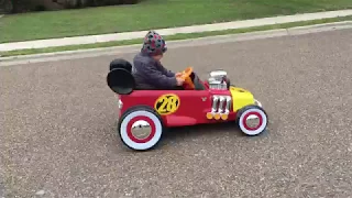 Testing Huffy 6V Mickey Roadster