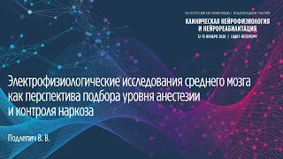 Электрофизиологические исследования среднего мозга