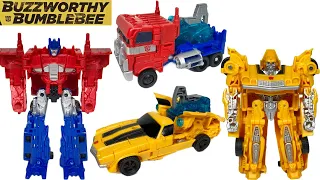 Transformers Rise of the Beasts Energon Igniters Bumblebee and Optimus Prime! Buzzworthy Bumblebee!