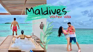 MALDIVES Travel guide | WATERVILLA Day2 roomtour | Paradise Island Resort | Villa Nautica |Honeymoon