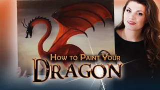 How to Paint a Dragon Tutorial Just for You