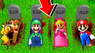 NE CHOISISSEZ PAS LA MAUVAISE TOMBE SECRÈTE MARIO SUR MINECRAFT !