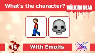 Emoji Challenge which character? The Walking Dead    #quiz #challenge