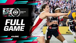 Canada 🇨🇦 vs France 🇫🇷 | Women Quarter-Finals | Full Game | FIBA 3x3 World Cup 2023