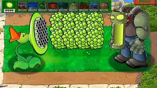 Peashooter vs 999 Zomboss Gargantuar - Plants vs Zombies Hack