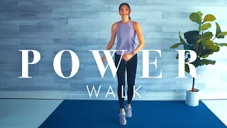 30 Minute Walking Workout // Power Walking Intervals for Calorie Burning Fun!