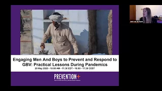 Engaging Men and Boys to Prevent and Respond to GBV: Practical Lessons During Pandemics