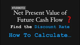 Net Present Value of Future Cash Flow🙏How To Find Discount Rate of Tesla Stock,Doge, Eth, Btc