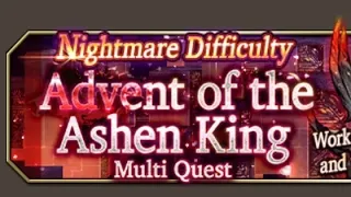 WOTV FFBE Nightmare Advent of the Ashen King 👑 Mont Multi Quest 4 x Jeume CLEAR