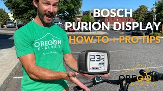 Bosch Purion Display: How To Use + Pro Tips!