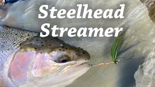 Steelhead Streamer - Emerald Shanker - Fly Tying Tutorial | 4k