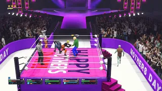 WWE 2K24 Mothers Day gauntlet