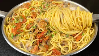 10 minute miracle dinner! Your family will fall in love with this pasta! Old recipe