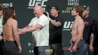 UFC 239: Jorge Masvidal vs. Ben Askren Weigh-In Staredown - MMA Fighting