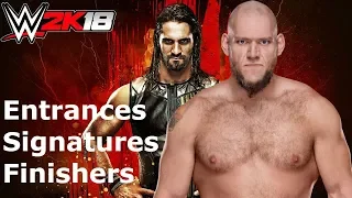 WWE Lars Sullivan: Entrance/Signatures/Finishers