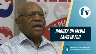 Sitiveni Rabuka on Fiji's media laws | 11/10/2022