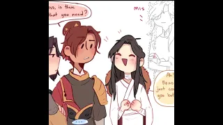 xie lian les tiene una sorpresa a feng xin y a Mu qing || fandub || #Tgcf #fandubs #parati