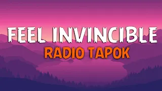 Skillet - Feel Invincible (на русском, cover by RADIO TAPOK) | Lyrics Video