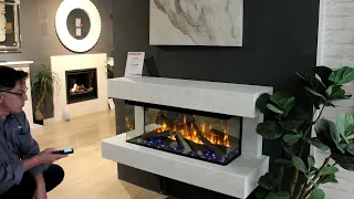 British Fires New Forest 870 Electric Fire - Live Display