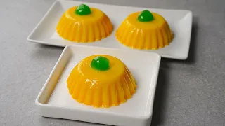 Mango Pudding Recipe | Super Soft and Creamy Mango Pudding | Yummy