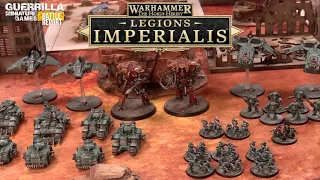 Legions Imperialis Escalation League Battle Report (Part 3) - Sons of Horus vs.  Penitent Auxilia