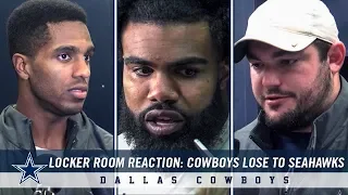 Byron Jones, Ezekiel Elliott, Zack Martin | Cowboys Lose To Seahawks | Dallas Cowboys 2018