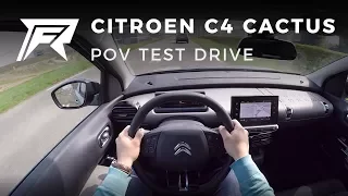 2018 Citroen C4 Cactus PureTech 110 - POV Test Drive (no talking, pure driving)
