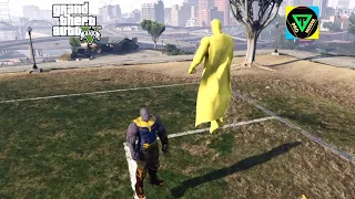 GTA5 - SUPERMAN PRIME VS THANOS MCU#gtavmods#thanos#supermanprime#superman#marvelvsdc#vs