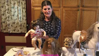 Garage Sale Doll Haul~ Brittany ~American Girl, Bratz, Battat, OG, Monster High, Baby Alive & More