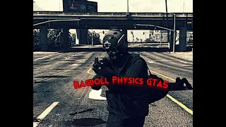 Ragdoll physics RAGEuphoria | GTA5 Part 1
