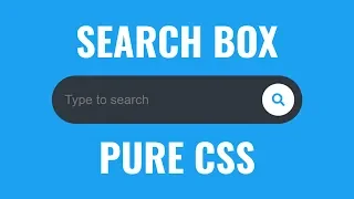 CSS фича #8 | Форма поиска | Search Box