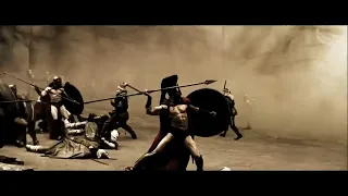 300 - The Hot Gates First Battle Scene