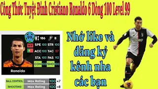 #Dls21 #Nguyenhieudls #CristianoRonaldo Up Công Thức CR7 6 Dòng 100 Nổ Con Shot Level 99 Cực Đẹp