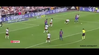 Valencia vs Barcelona 2-3 All Goals HD ~ La Liga 22/10/16