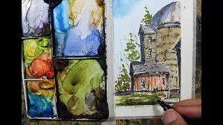 Sketching Silo In line and Wash In Full Real Time By Nil Rocha