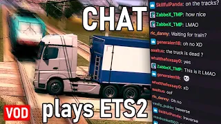 Chat Plays Euro Truck Simulator 2 | VOD + Chat