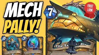 BIG. BUFFED. MECHS. New Mech Pally feels REALLY strong!