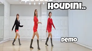 Houdini - Line Dance (Demo)/High Intermediate/Neville Fitzgerald/Julie Harris