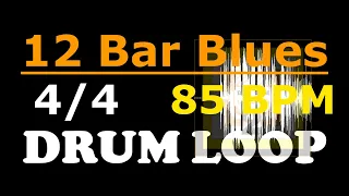 12 Bar Blues Drum Loop - 85 BPM