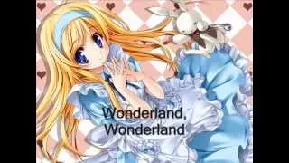 Nightcore - Wonderland (Male Version Lyrics)