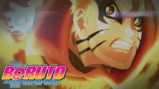 Boruto Episode 217 - Naruto Baryon Mode vs Isshiki (Epic Theme)