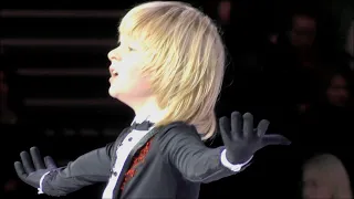 Alexander Plushenko (9 years old) performed the legendary program of his famous father! 6.11.22