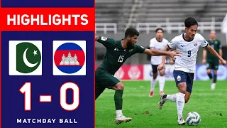 HIGHLIGHTS | Pakistan vs Cambodia (1-0) | 2nd Leg - 2026 FIFA World Cup qualification